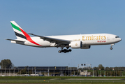 Emirates SkyCargo Boeing 777-F1H (A6-EFO) at  Amsterdam - Schiphol, Netherlands