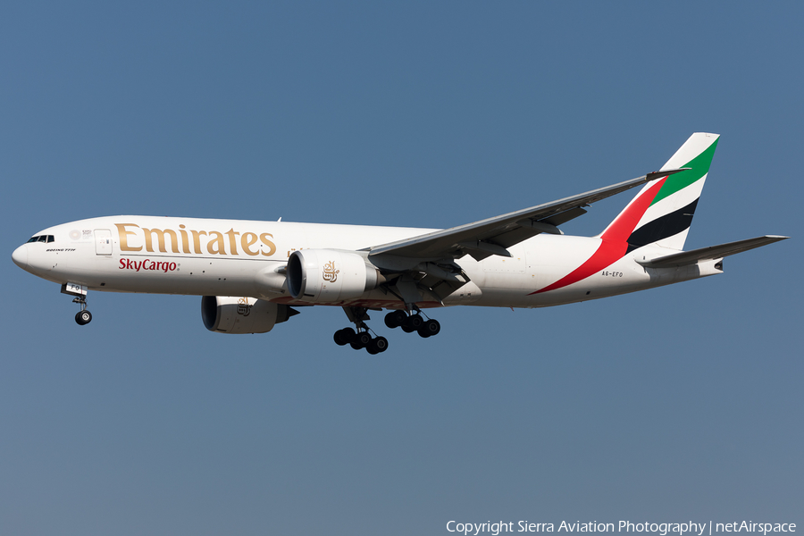 Emirates SkyCargo Boeing 777-F1H (A6-EFO) | Photo 329161