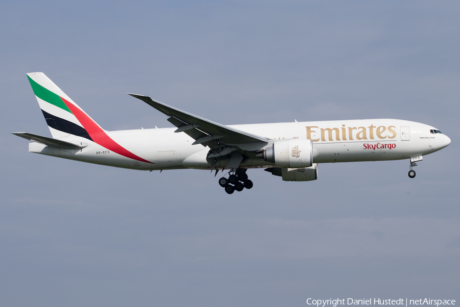 Emirates SkyCargo Boeing 777-F1H (A6-EFS) | Photo 521176