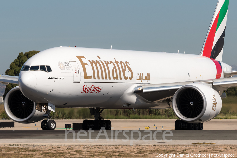 Emirates SkyCargo Boeing 777-F1H (A6-EFS) | Photo 255773