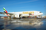 Emirates SkyCargo Boeing 777-F1H (A6-EFS) at  Oslo - Gardermoen, Norway