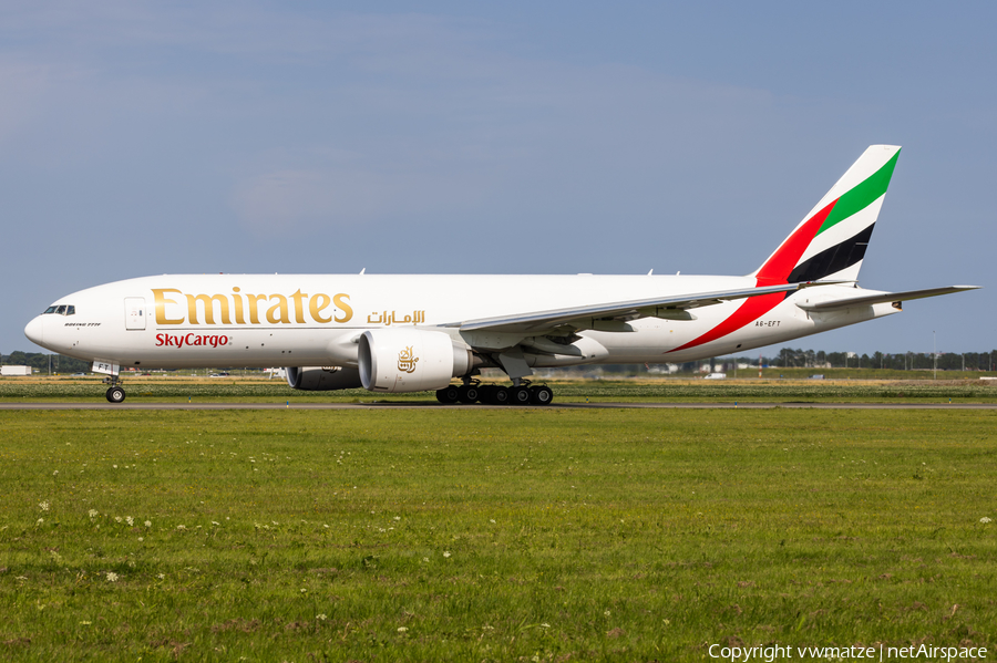 Emirates SkyCargo Boeing 777-F1H (A6-EFT) | Photo 635393
