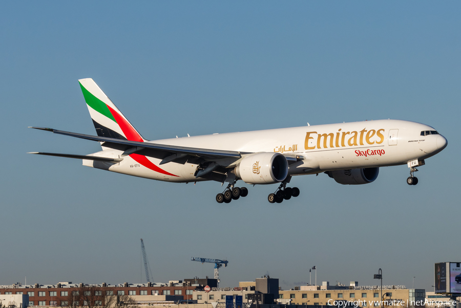 Emirates SkyCargo Boeing 777-F (A6-EFU) | Photo 606060