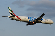 Emirates Boeing 777-31H(ER) (A6-EGB) at  Dallas/Ft. Worth - International, United States