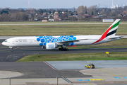 Emirates Boeing 777-31H(ER) (A6-EGB) at  Dusseldorf - International, Germany