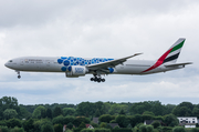 Emirates Boeing 777-31H(ER) (A6-EGB) at  Hamburg - Fuhlsbuettel (Helmut Schmidt), Germany