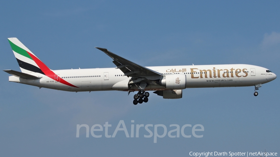 Emirates Boeing 777-31H(ER) (A6-EGD) | Photo 215466