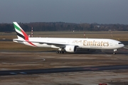 Emirates Boeing 777-31H(ER) (A6-EGD) at  Hamburg - Fuhlsbuettel (Helmut Schmidt), Germany