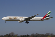 Emirates Boeing 777-31H(ER) (A6-EGD) at  Hamburg - Fuhlsbuettel (Helmut Schmidt), Germany