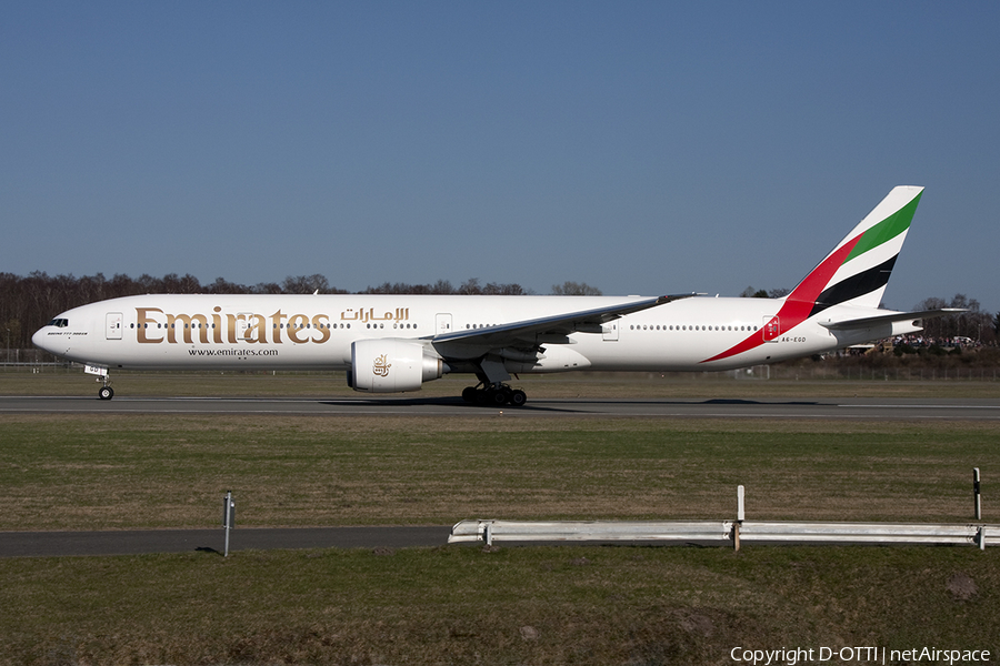 Emirates Boeing 777-31H(ER) (A6-EGD) | Photo 380064