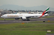 Emirates Boeing 777-31H(ER) (A6-EGD) at  Mexico City - Lic. Benito Juarez International, Mexico