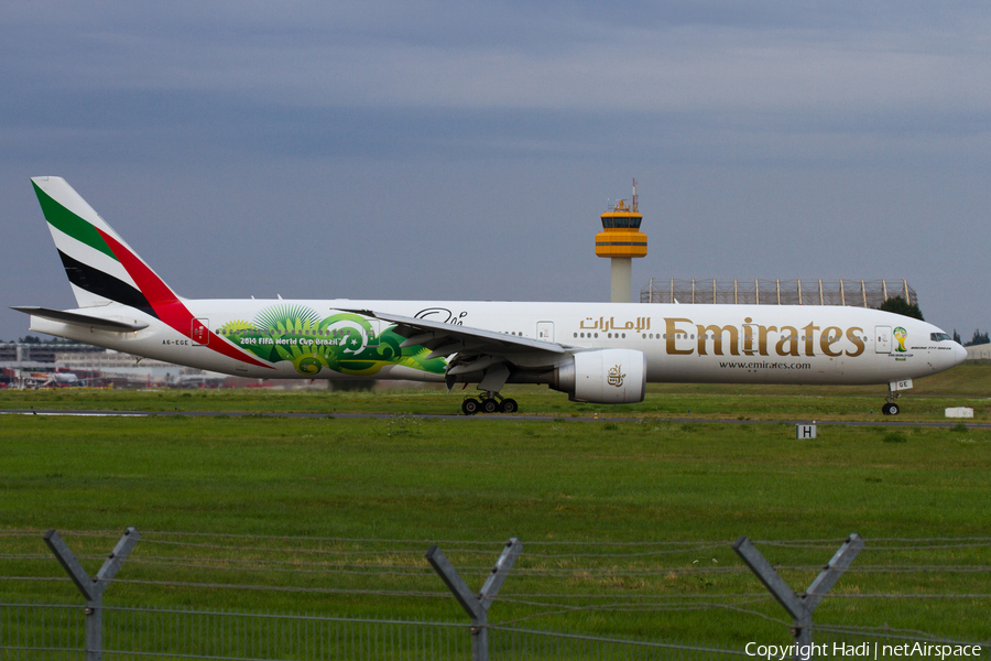 Emirates Boeing 777-31H(ER) (A6-EGE) | Photo 53457