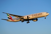 Emirates Boeing 777-31H(ER) (A6-EGF) at  Hamburg - Fuhlsbuettel (Helmut Schmidt), Germany