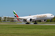 Emirates Boeing 777-31H(ER) (A6-EGF) at  Hamburg - Fuhlsbuettel (Helmut Schmidt), Germany