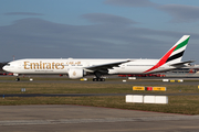 Emirates Boeing 777-31H(ER) (A6-EGG) at  Hamburg - Fuhlsbuettel (Helmut Schmidt), Germany