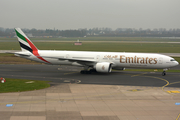 Emirates Boeing 777-31H(ER) (A6-EGJ) at  Dusseldorf - International, Germany