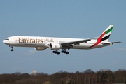 Emirates Boeing 777-31H(ER) (A6-EGJ) at  Hamburg - Fuhlsbuettel (Helmut Schmidt), Germany
