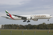 Emirates Boeing 777-31H(ER) (A6-EGJ) at  Hamburg - Fuhlsbuettel (Helmut Schmidt), Germany