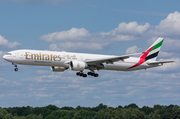 Emirates Boeing 777-31H(ER) (A6-EGJ) at  Hamburg - Fuhlsbuettel (Helmut Schmidt), Germany