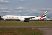 Emirates Boeing 777-31H(ER) (A6-EGJ) at  Hamburg - Fuhlsbuettel (Helmut Schmidt), Germany