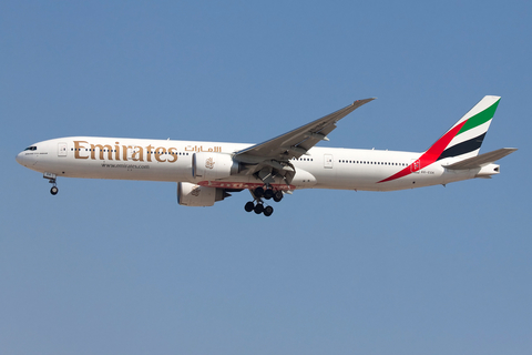 Emirates Boeing 777-31H(ER) (A6-EGK) at  Dubai - International, United Arab Emirates