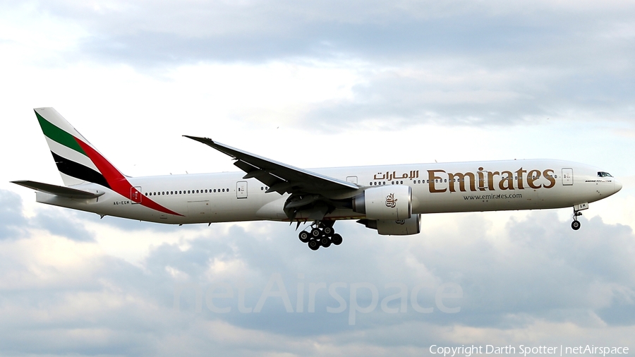 Emirates Boeing 777-31H(ER) (A6-EGM) | Photo 206764