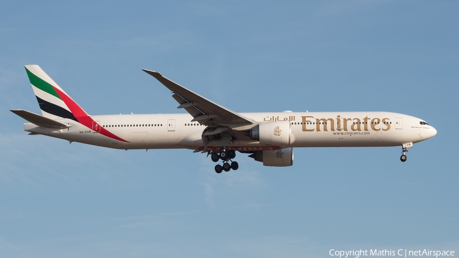 Emirates Boeing 777-31H(ER) (A6-EGM) | Photo 524486