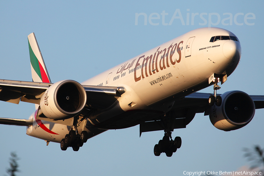 Emirates Boeing 777-31H(ER) (A6-EGM) | Photo 118161