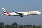 Emirates Boeing 777-31H(ER) (A6-EGO) at  Amsterdam - Schiphol, Netherlands