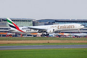 Emirates Boeing 777-31H(ER) (A6-EGO) at  Hamburg - Fuhlsbuettel (Helmut Schmidt), Germany