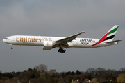 Emirates Boeing 777-31H(ER) (A6-EGO) at  Hamburg - Fuhlsbuettel (Helmut Schmidt), Germany