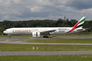 Emirates Boeing 777-31H(ER) (A6-EGO) at  Hamburg - Fuhlsbuettel (Helmut Schmidt), Germany