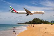 Emirates Boeing 777-31H(ER) (A6-EGO) at  Phuket, Thailand