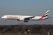 Emirates Boeing 777-31H(ER) (A6-EGQ) at  Hamburg - Fuhlsbuettel (Helmut Schmidt), Germany