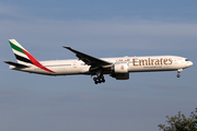 Emirates Boeing 777-31H(ER) (A6-EGQ) at  Hamburg - Fuhlsbuettel (Helmut Schmidt), Germany