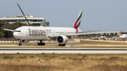 Emirates Boeing 777-31H(ER) (A6-EGQ) at  Luqa - Malta International, Malta