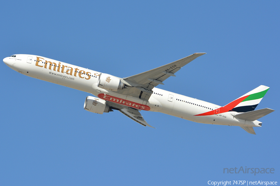 Emirates Boeing 777-31H(ER) (A6-EGR) | Photo 44348