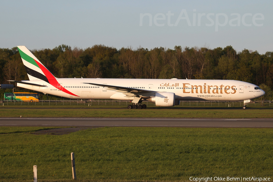 Emirates Boeing 777-31H(ER) (A6-EGR) | Photo 241776