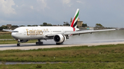 Emirates Boeing 777-31H(ER) (A6-EGR) at  Luqa - Malta International, Malta
