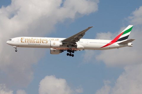 Emirates Boeing 777-31H(ER) (A6-EGT) at  Dubai - International, United Arab Emirates