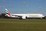 Emirates Boeing 777-31H(ER) (A6-EGT) at  Hamburg - Fuhlsbuettel (Helmut Schmidt), Germany