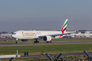 Emirates Boeing 777-31H(ER) (A6-EGT) at  Hamburg - Fuhlsbuettel (Helmut Schmidt), Germany