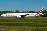 Emirates Boeing 777-31H(ER) (A6-EGT) at  Hamburg - Fuhlsbuettel (Helmut Schmidt), Germany