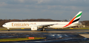 Emirates Boeing 777-31H(ER) (A6-EGU) at  Dusseldorf - International, Germany