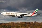 Emirates Boeing 777-31H(ER) (A6-EGU) at  Hamburg - Fuhlsbuettel (Helmut Schmidt), Germany