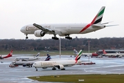 Emirates Boeing 777-31H(ER) (A6-EGU) at  Hamburg - Fuhlsbuettel (Helmut Schmidt), Germany