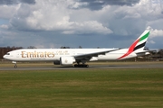 Emirates Boeing 777-31H(ER) (A6-EGU) at  Hamburg - Fuhlsbuettel (Helmut Schmidt), Germany