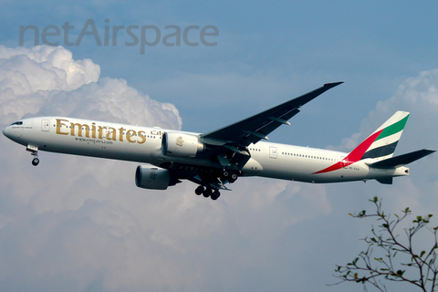 Emirates Boeing 777-31H(ER) (A6-EGV) at  Jakarta - Soekarno-Hatta International, Indonesia