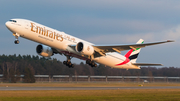 Emirates Boeing 777-31H(ER) (A6-EGV) at  Hamburg - Fuhlsbuettel (Helmut Schmidt), Germany