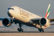 Emirates Boeing 777-31H(ER) (A6-EGV) at  Manchester - International (Ringway), United Kingdom